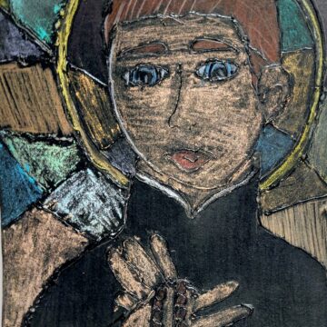 DIY:Malowanie klejem i pastelami – pomysł na zajęcia plastyczne dla dzieci.